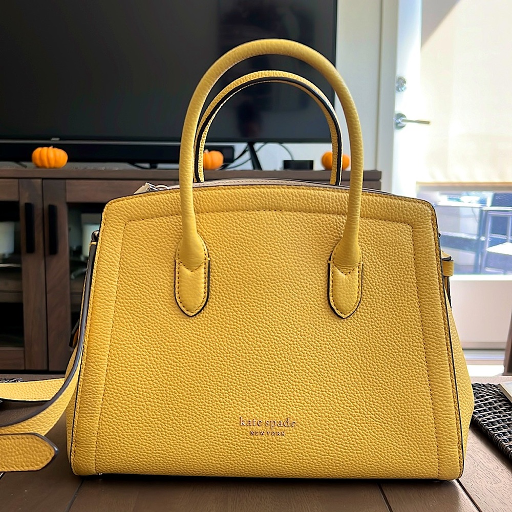 Kate Spade Satchel Purse in Morning Light (Yellow)